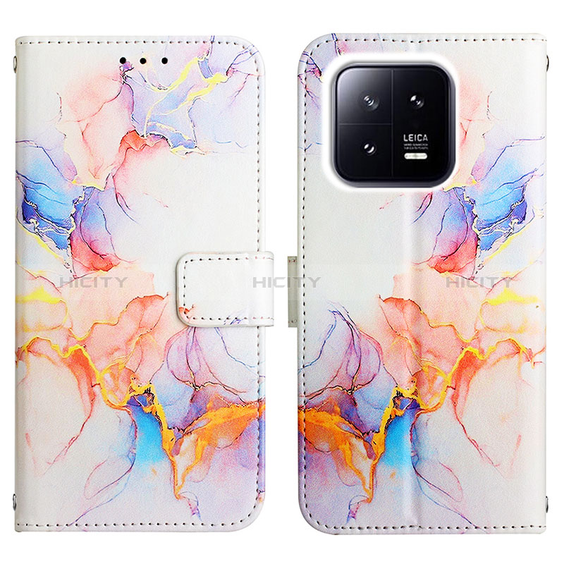 Custodia Portafoglio In Pelle Fantasia Modello Cover con Supporto YB4 per Xiaomi Mi 13 5G