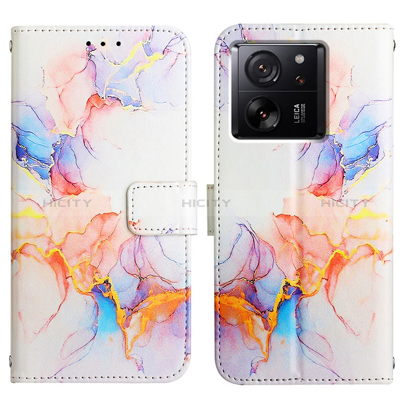 Custodia Portafoglio In Pelle Fantasia Modello Cover con Supporto YB4 per Xiaomi Mi 13T 5G