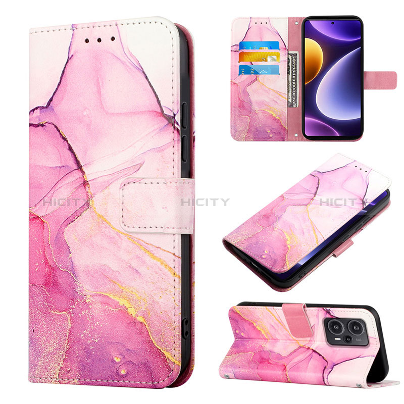 Custodia Portafoglio In Pelle Fantasia Modello Cover con Supporto YB4 per Xiaomi Poco F5 5G