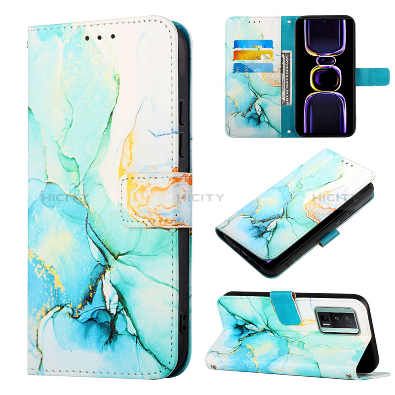 Custodia Portafoglio In Pelle Fantasia Modello Cover con Supporto YB4 per Xiaomi Poco F5 Pro 5G