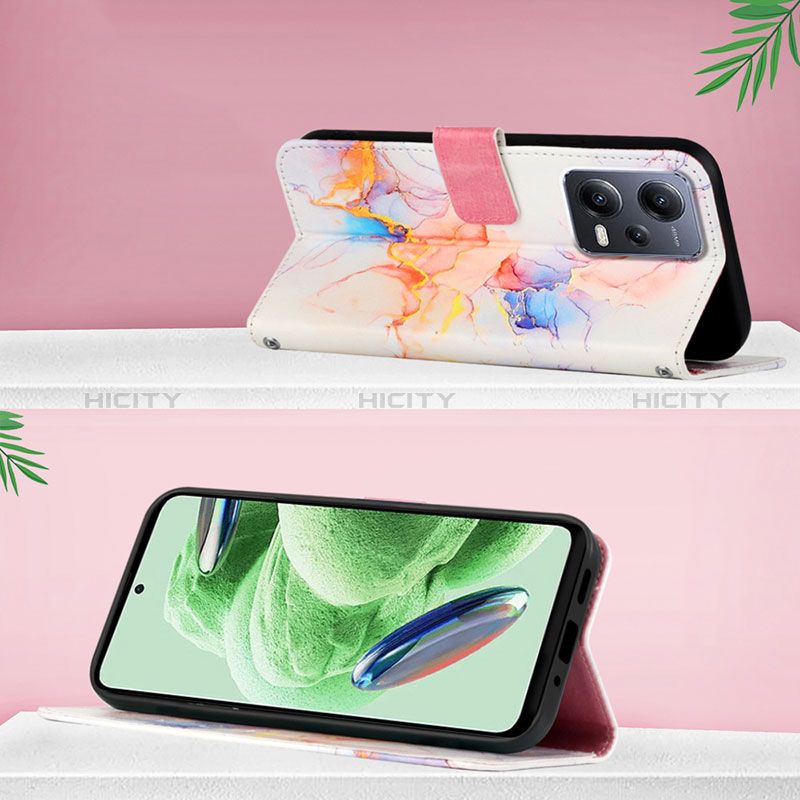 Custodia Portafoglio In Pelle Fantasia Modello Cover con Supporto YB4 per Xiaomi Poco X5 5G