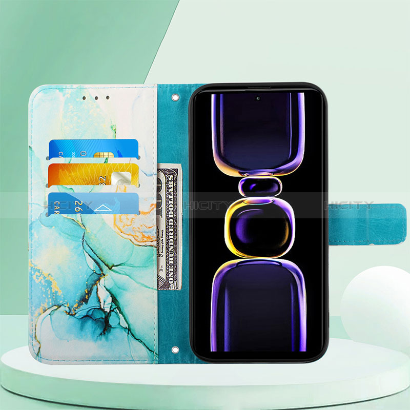 Custodia Portafoglio In Pelle Fantasia Modello Cover con Supporto YB4 per Xiaomi Redmi K60 5G