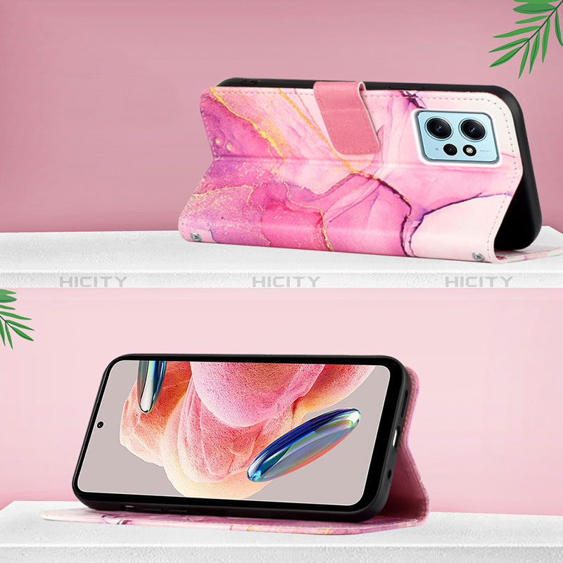 Custodia Portafoglio In Pelle Fantasia Modello Cover con Supporto YB4 per Xiaomi Redmi Note 12 4G