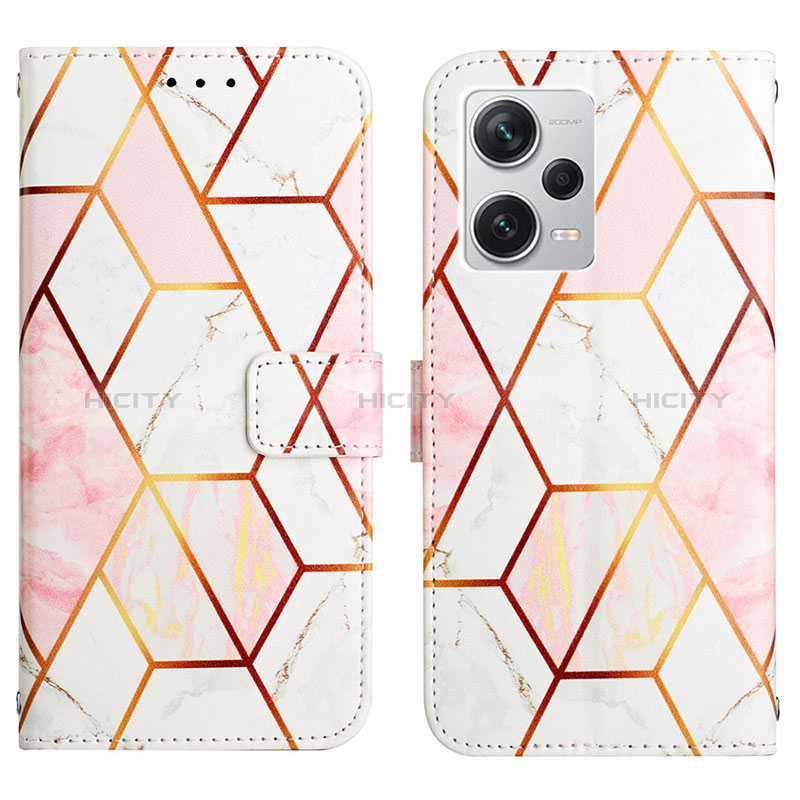 Custodia Portafoglio In Pelle Fantasia Modello Cover con Supporto YB4 per Xiaomi Redmi Note 12 Explorer