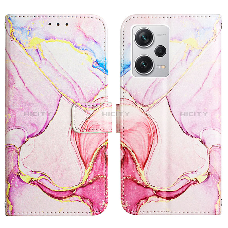 Custodia Portafoglio In Pelle Fantasia Modello Cover con Supporto YB4 per Xiaomi Redmi Note 12 Explorer