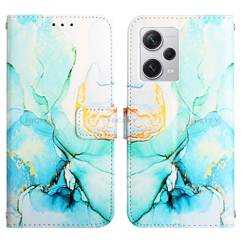 Custodia Portafoglio In Pelle Fantasia Modello Cover con Supporto YB4 per Xiaomi Redmi Note 12 Explorer