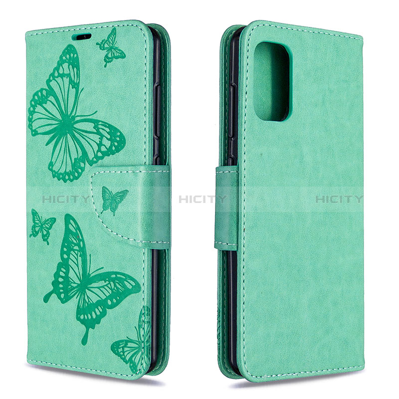 Custodia Portafoglio In Pelle Farfalla Cover con Supporto B01F per Samsung Galaxy A41