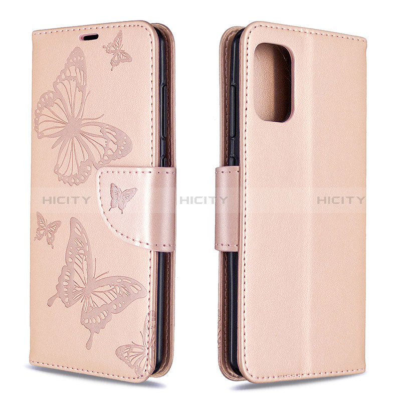 Custodia Portafoglio In Pelle Farfalla Cover con Supporto B01F per Samsung Galaxy A41