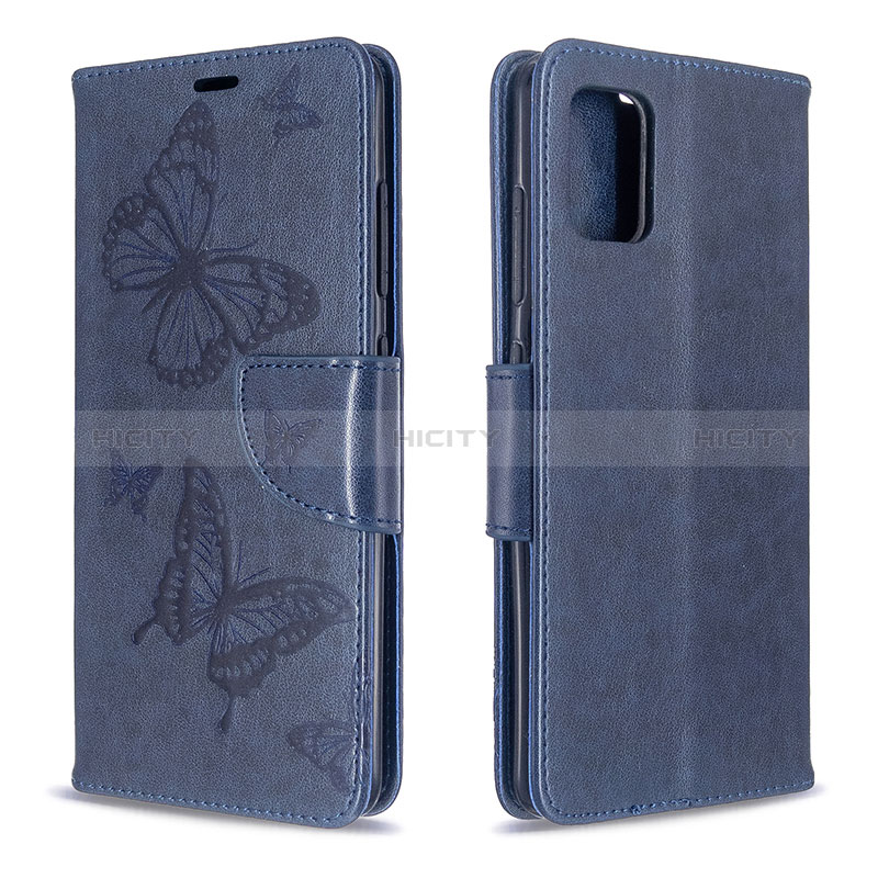 Custodia Portafoglio In Pelle Farfalla Cover con Supporto B01F per Samsung Galaxy A51 4G