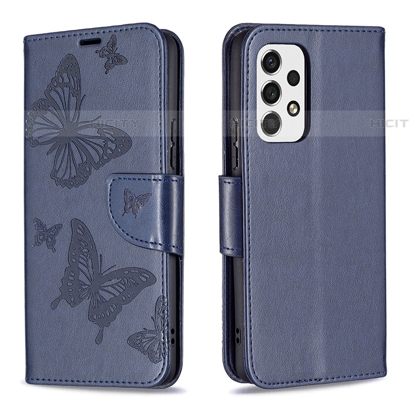 Custodia Portafoglio In Pelle Farfalla Cover con Supporto B01F per Samsung Galaxy A53 5G