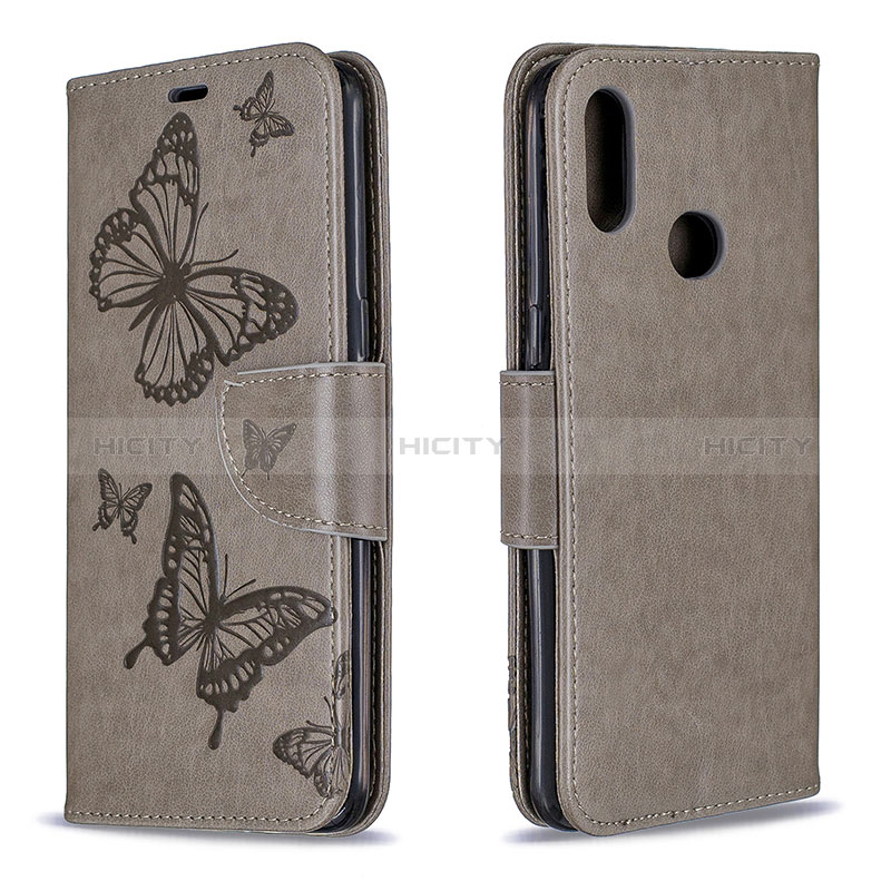 Custodia Portafoglio In Pelle Farfalla Cover con Supporto B01F per Samsung Galaxy M01s