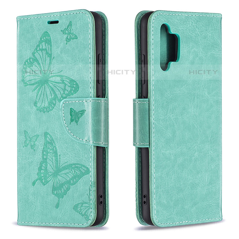 Custodia Portafoglio In Pelle Farfalla Cover con Supporto B01F per Samsung Galaxy M32 5G