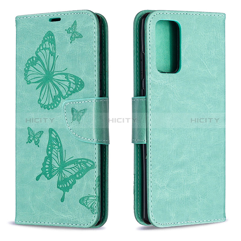 Custodia Portafoglio In Pelle Farfalla Cover con Supporto B01F per Samsung Galaxy Note 20 5G