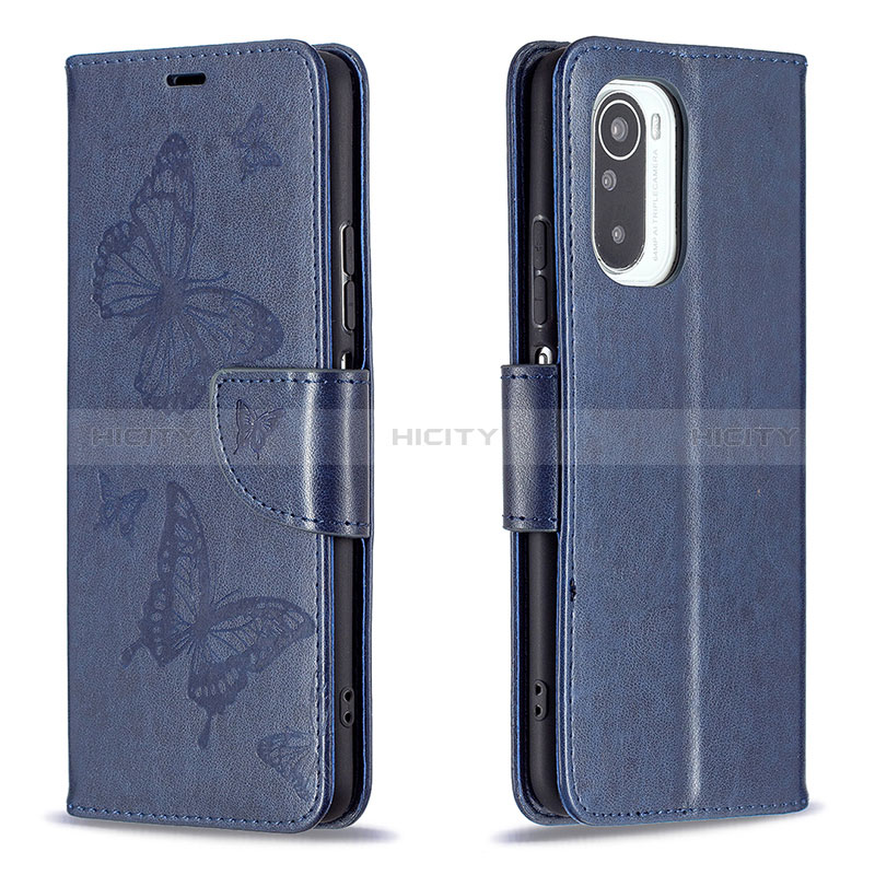 Custodia Portafoglio In Pelle Farfalla Cover con Supporto B01F per Xiaomi Mi 11i 5G