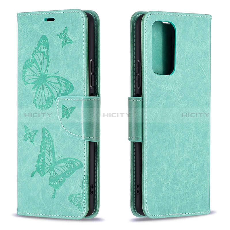 Custodia Portafoglio In Pelle Farfalla Cover con Supporto B01F per Xiaomi Redmi Note 10 Pro 4G