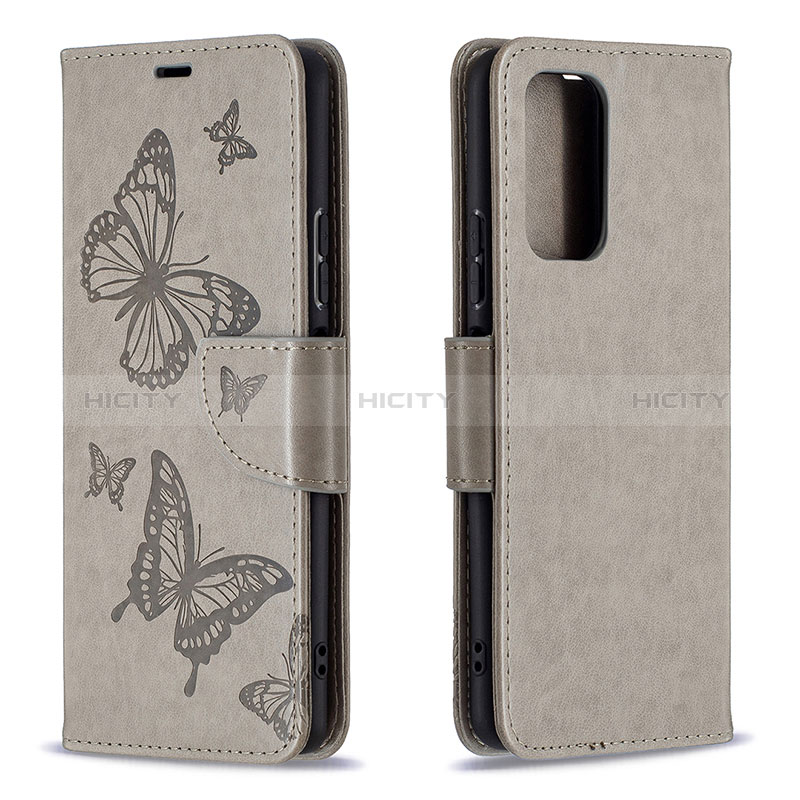 Custodia Portafoglio In Pelle Farfalla Cover con Supporto B01F per Xiaomi Redmi Note 10 Pro 4G