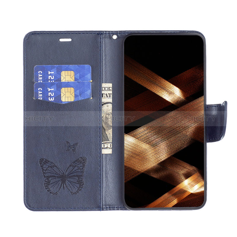 Custodia Portafoglio In Pelle Farfalla Cover con Supporto B01F per Xiaomi Redmi Note 12 4G