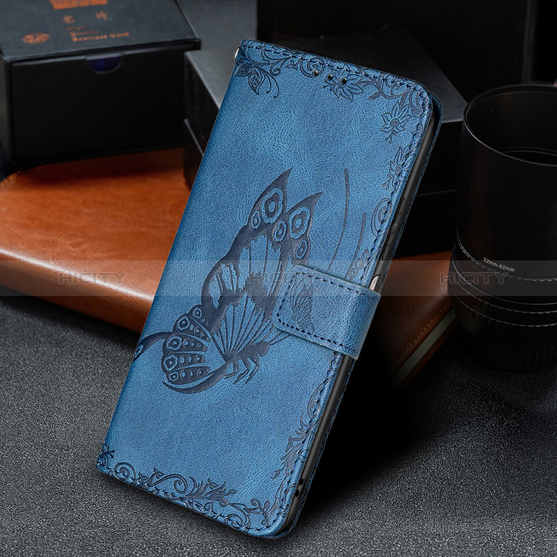 Custodia Portafoglio In Pelle Farfalla Cover con Supporto B02F per Xiaomi Redmi K40 Pro 5G