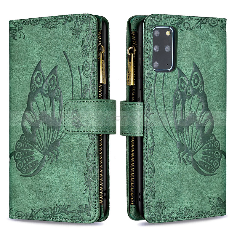 Custodia Portafoglio In Pelle Farfalla Cover con Supporto B03F per Samsung Galaxy S20 Plus 5G