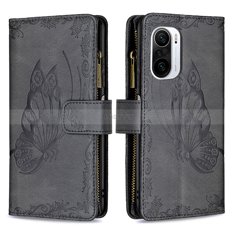 Custodia Portafoglio In Pelle Farfalla Cover con Supporto B03F per Xiaomi Mi 11X 5G