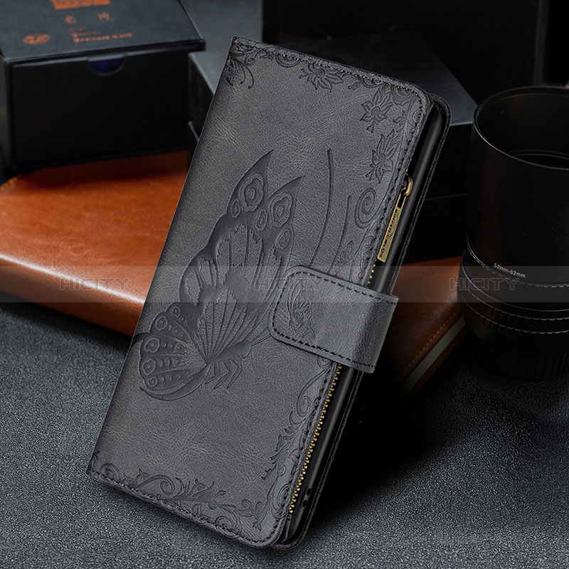 Custodia Portafoglio In Pelle Farfalla Cover con Supporto B03F per Xiaomi Redmi 9 Prime India