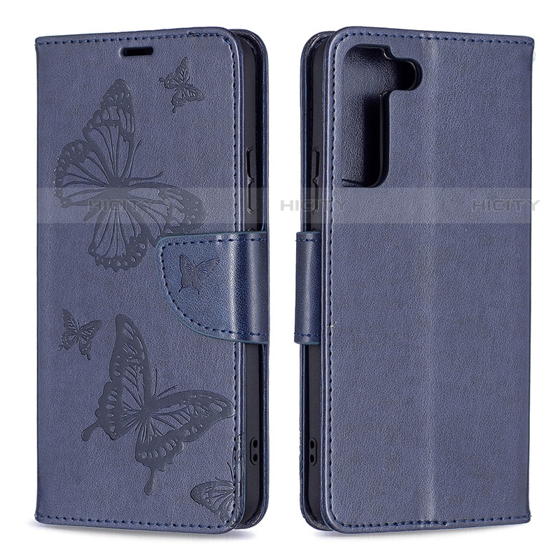 Custodia Portafoglio In Pelle Farfalla Cover con Supporto B13F per Samsung Galaxy S21 FE 5G