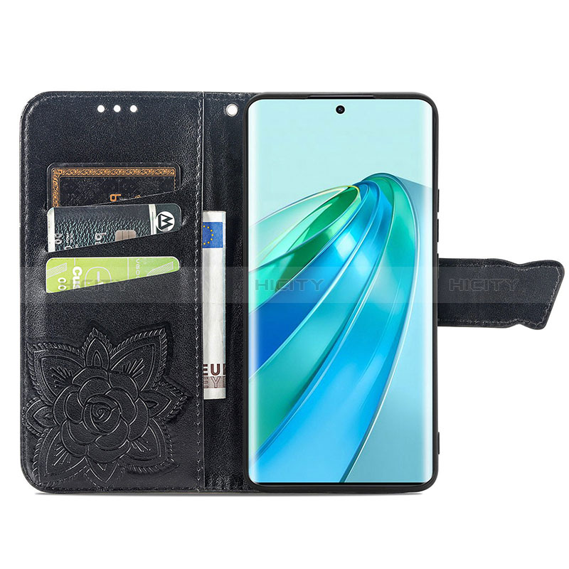 Custodia Portafoglio In Pelle Farfalla Cover con Supporto per Huawei Honor Magic5 Lite 5G