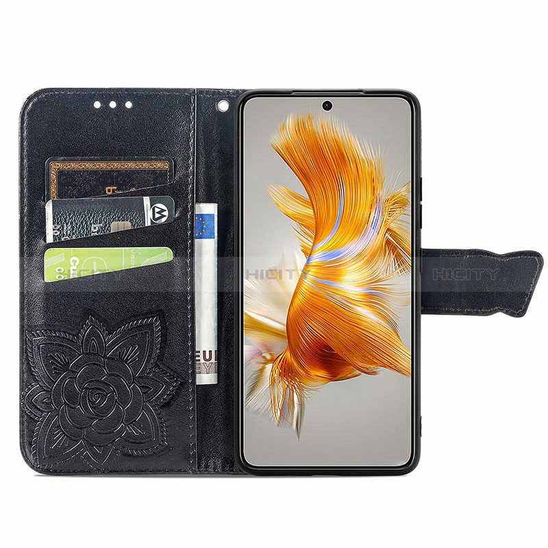 Custodia Portafoglio In Pelle Farfalla Cover con Supporto per Huawei Mate 50