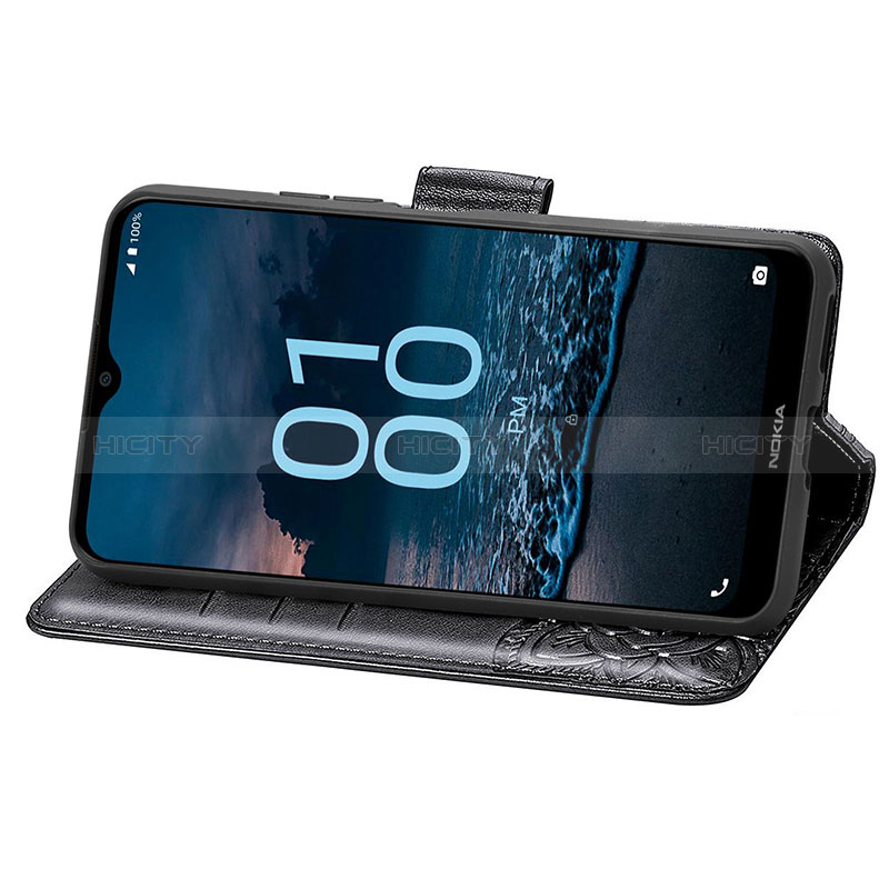 Custodia Portafoglio In Pelle Farfalla Cover con Supporto per Nokia G100