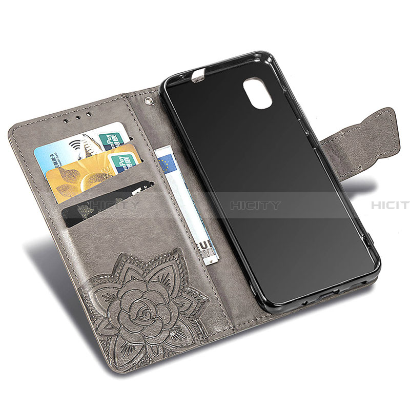 Custodia Portafoglio In Pelle Farfalla Cover con Supporto per Samsung Galaxy A20 SC-02M SCV46