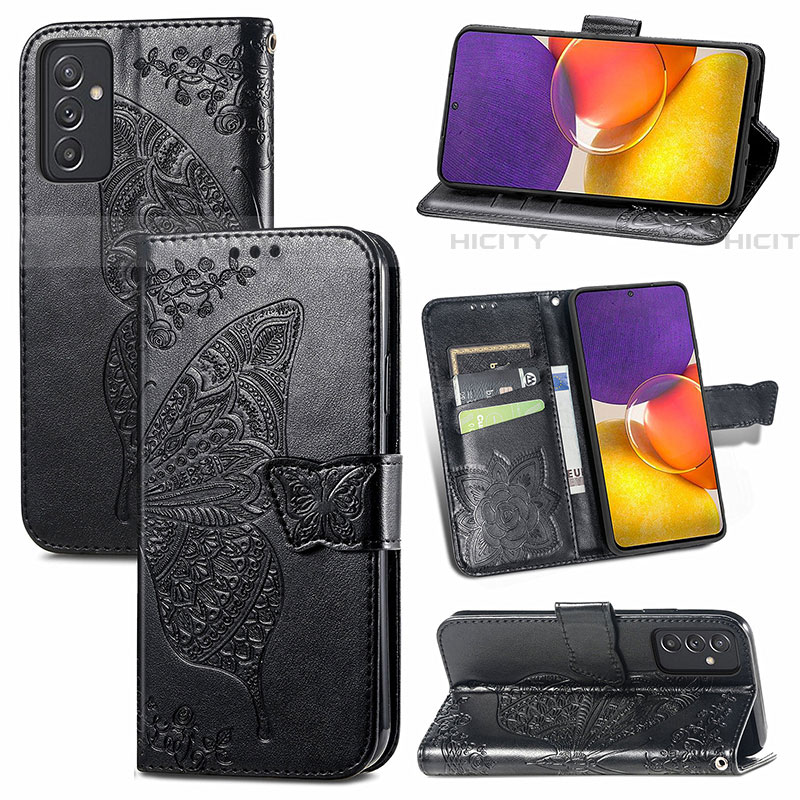 Custodia Portafoglio In Pelle Farfalla Cover con Supporto per Samsung Galaxy A24 4G