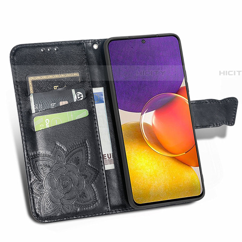 Custodia Portafoglio In Pelle Farfalla Cover con Supporto per Samsung Galaxy A24 4G