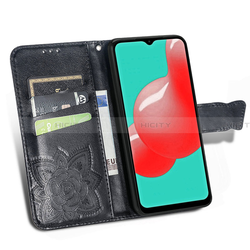 Custodia Portafoglio In Pelle Farfalla Cover con Supporto per Samsung Galaxy A32 4G