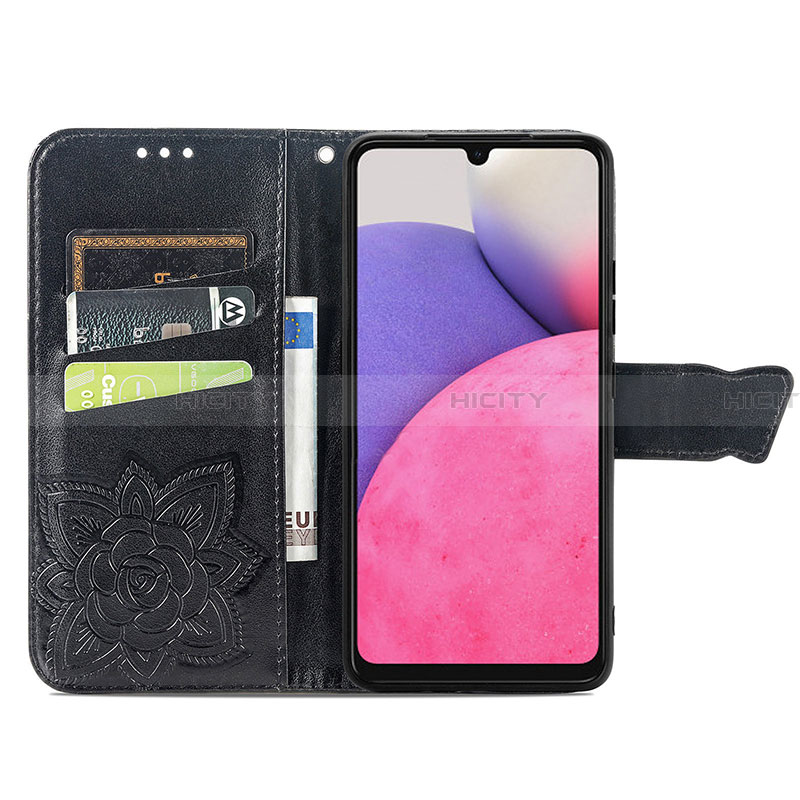 Custodia Portafoglio In Pelle Farfalla Cover con Supporto per Samsung Galaxy A33 5G