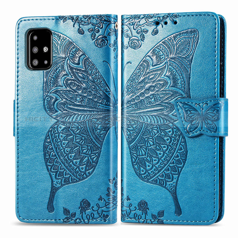 Custodia Portafoglio In Pelle Farfalla Cover con Supporto per Samsung Galaxy A71 5G