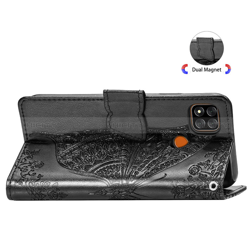 Custodia Portafoglio In Pelle Farfalla Cover con Supporto per Xiaomi Redmi 10A 4G