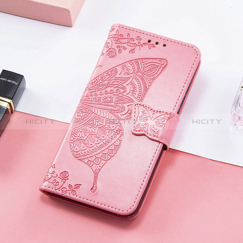 Custodia Portafoglio In Pelle Farfalla Cover con Supporto S01D per Huawei Honor 80 Pro Flat 5G