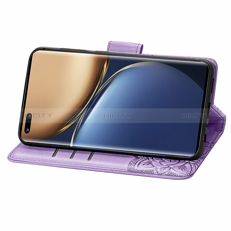 Custodia Portafoglio In Pelle Farfalla Cover con Supporto S01D per Huawei Honor Magic3 5G