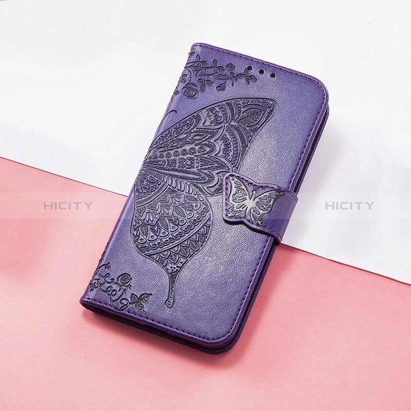 Custodia Portafoglio In Pelle Farfalla Cover con Supporto S01D per Huawei Honor Magic3 5G