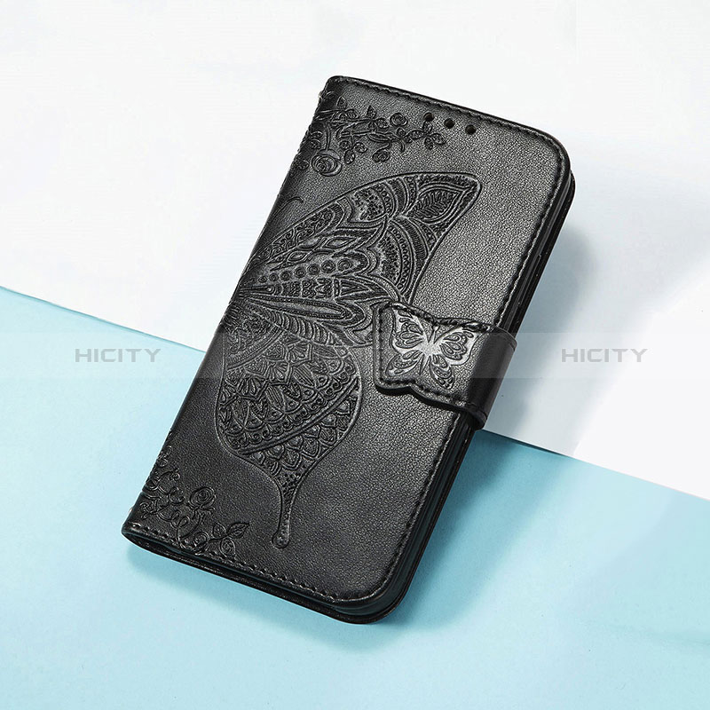 Custodia Portafoglio In Pelle Farfalla Cover con Supporto S01D per Huawei Honor V40 5G