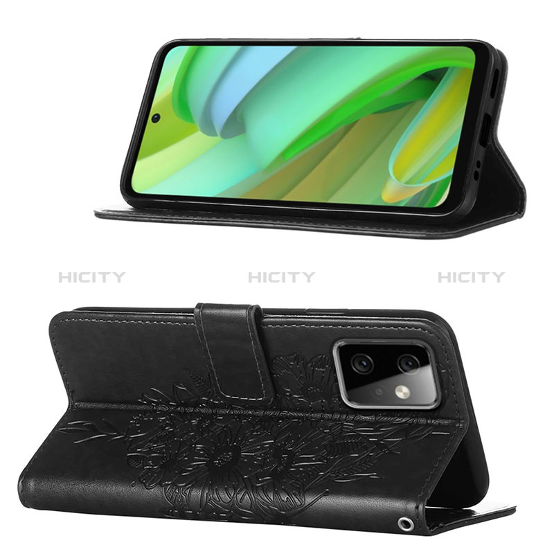 Custodia Portafoglio In Pelle Farfalla Cover con Supporto Y01B per Motorola Moto G Power 5G (2023)