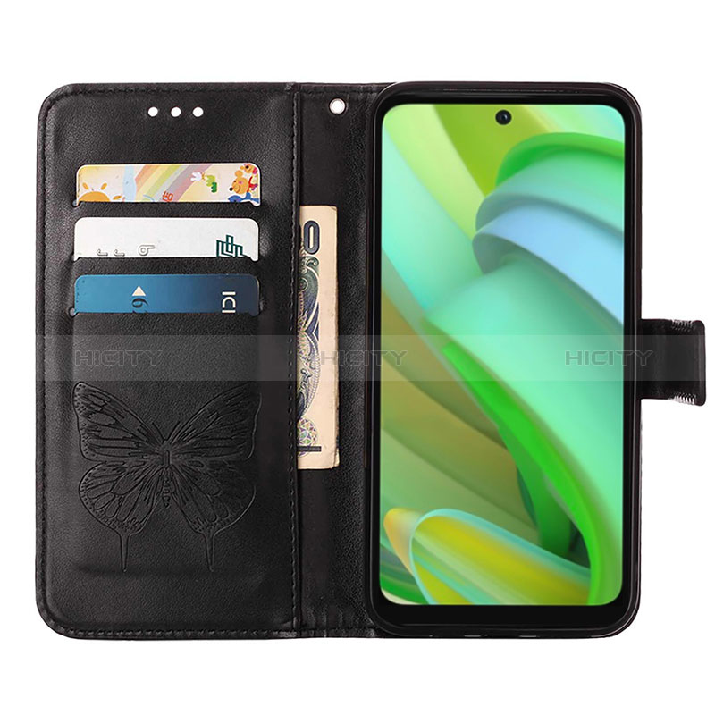 Custodia Portafoglio In Pelle Farfalla Cover con Supporto Y01B per Motorola Moto G Power 5G (2023)