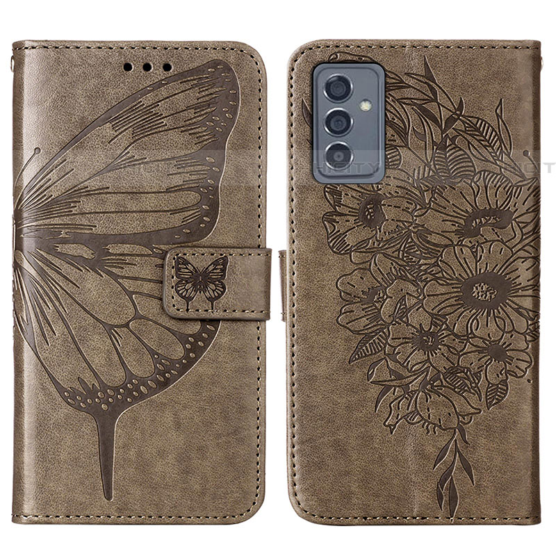 Custodia Portafoglio In Pelle Farfalla Cover con Supporto Y01B per Samsung Galaxy A24 4G