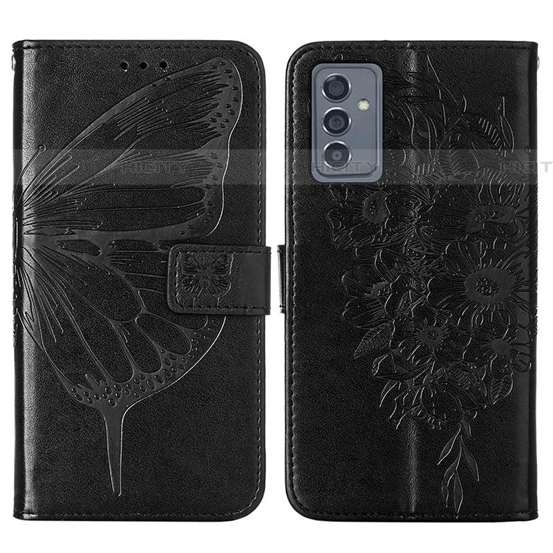 Custodia Portafoglio In Pelle Farfalla Cover con Supporto Y01B per Samsung Galaxy A24 4G