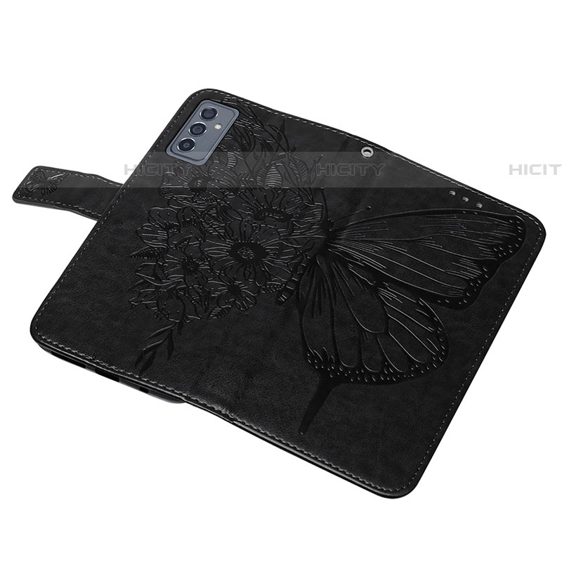 Custodia Portafoglio In Pelle Farfalla Cover con Supporto Y01B per Samsung Galaxy F34 5G