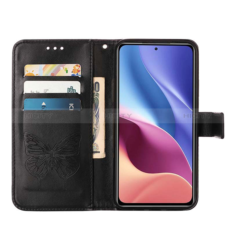 Custodia Portafoglio In Pelle Farfalla Cover con Supporto Y01B per Xiaomi Mi 11i 5G