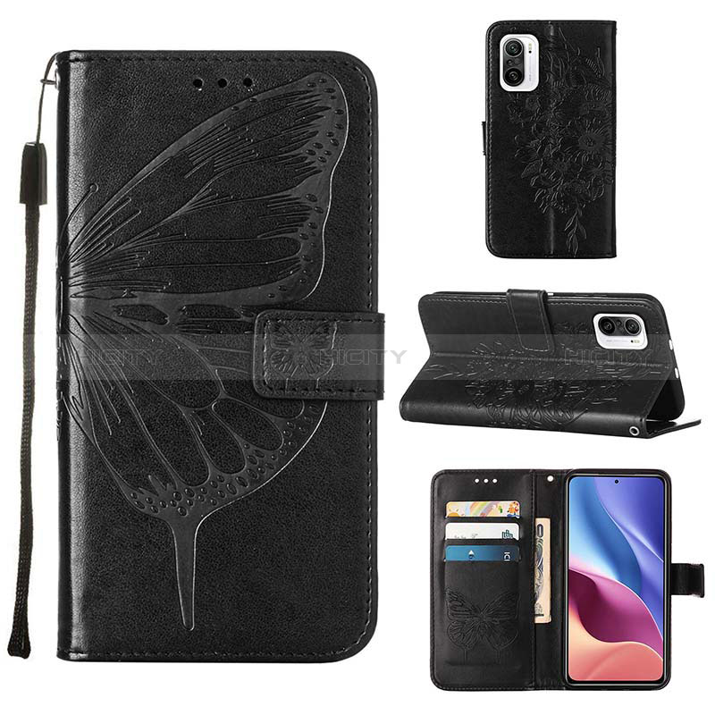 Custodia Portafoglio In Pelle Farfalla Cover con Supporto Y01B per Xiaomi Mi 11X 5G