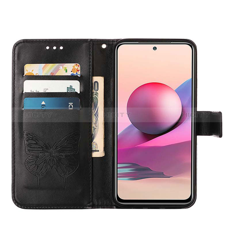 Custodia Portafoglio In Pelle Farfalla Cover con Supporto Y01B per Xiaomi Redmi Note 11 SE India 4G