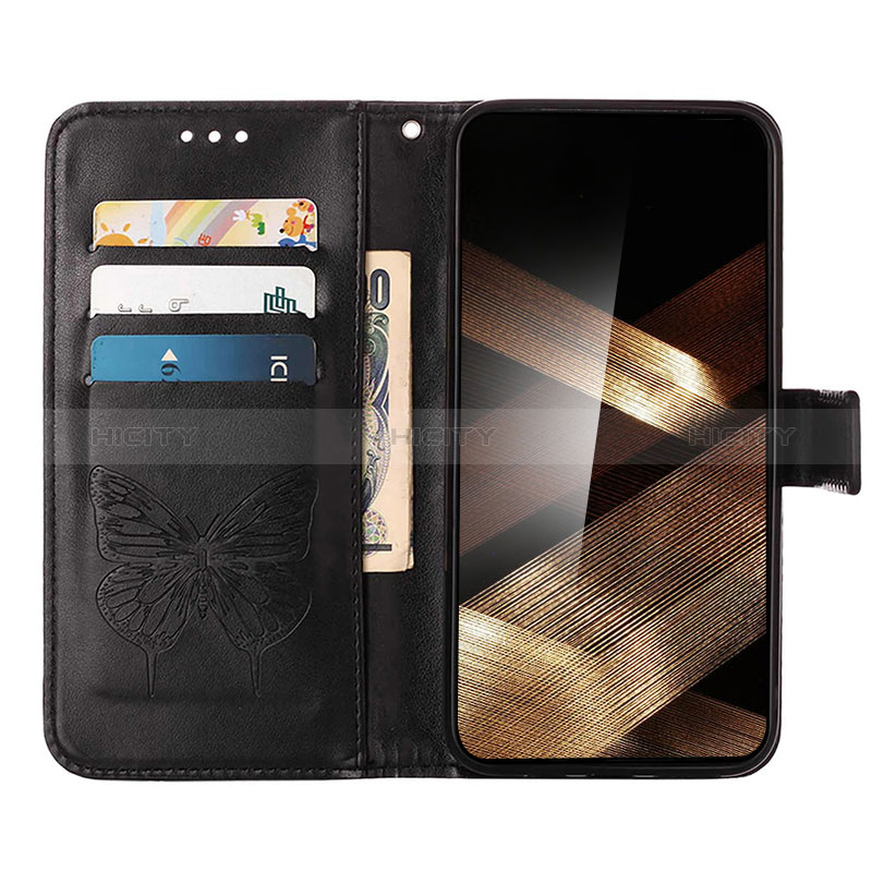 Custodia Portafoglio In Pelle Farfalla Cover con Supporto YB2 per Huawei Mate 60 Pro