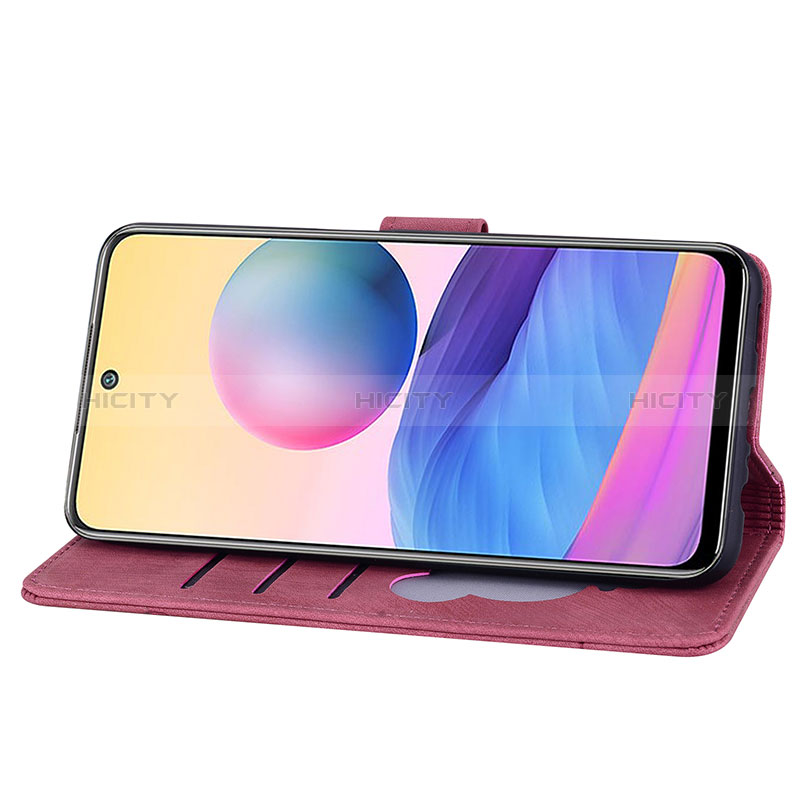 Custodia Portafoglio In Pelle Fiori Cover con Supporto HF1 per Huawei Honor 90 Lite 5G